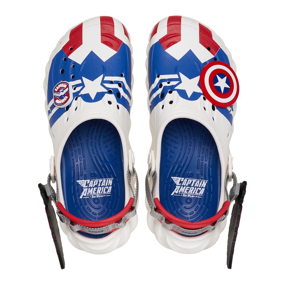 Captain America Brave New World Clogs for Adults by Crocs