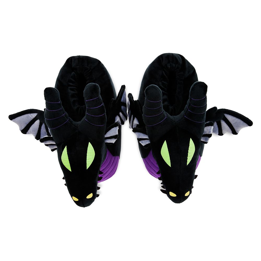 Maleficent as Dragon Plush Slippers for Adults Sleeping Beauty Official shopDisney