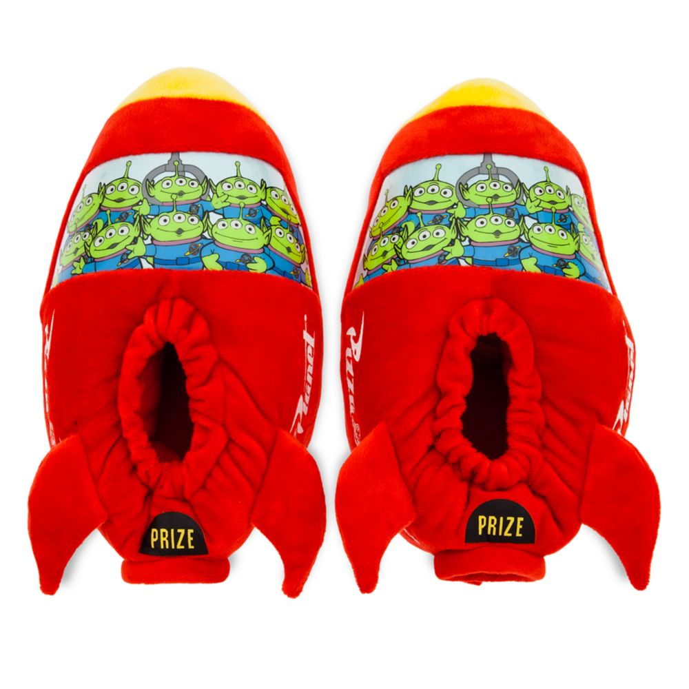 Pizza Planet Plush Slippers for Adults – Toy Story