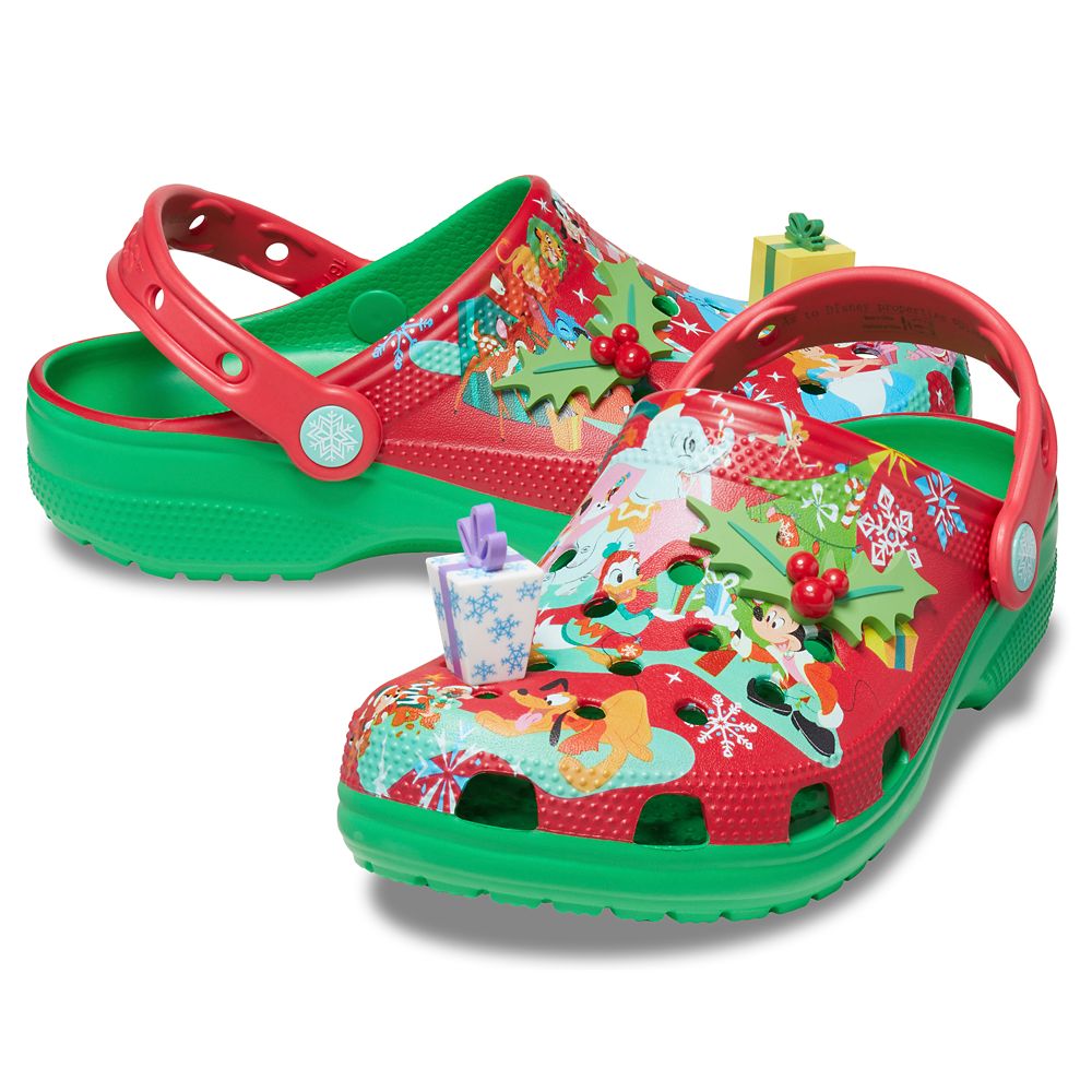 Light up christmas crocs best sale