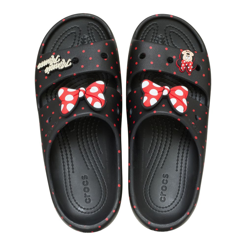 Minnie Mouse Sandals for Adults by Crocs