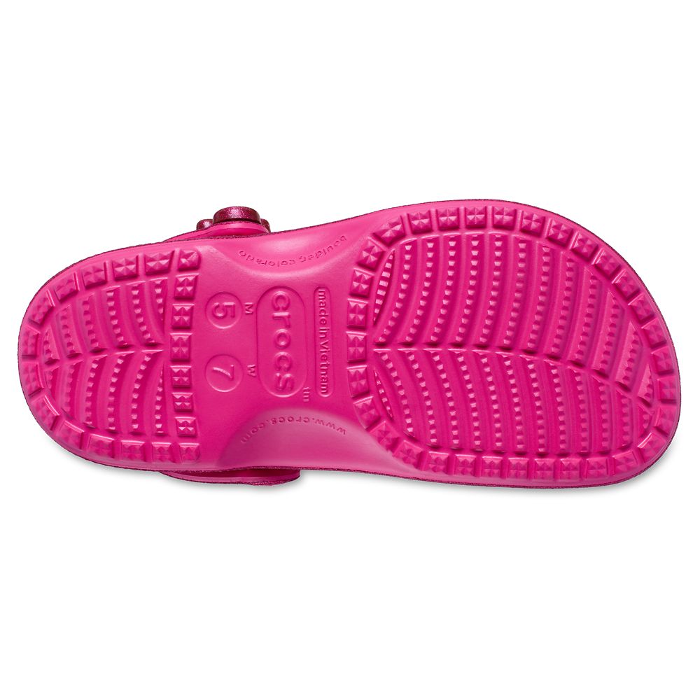 Mickey Mouse Icon Clogs for Adults by Crocs - Pink Glitter