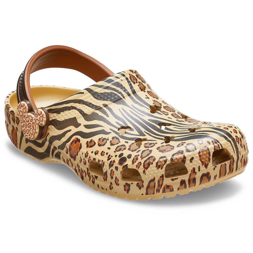 Mickey Mouse Icon Clogs for Adults by Crocs - Animal Print