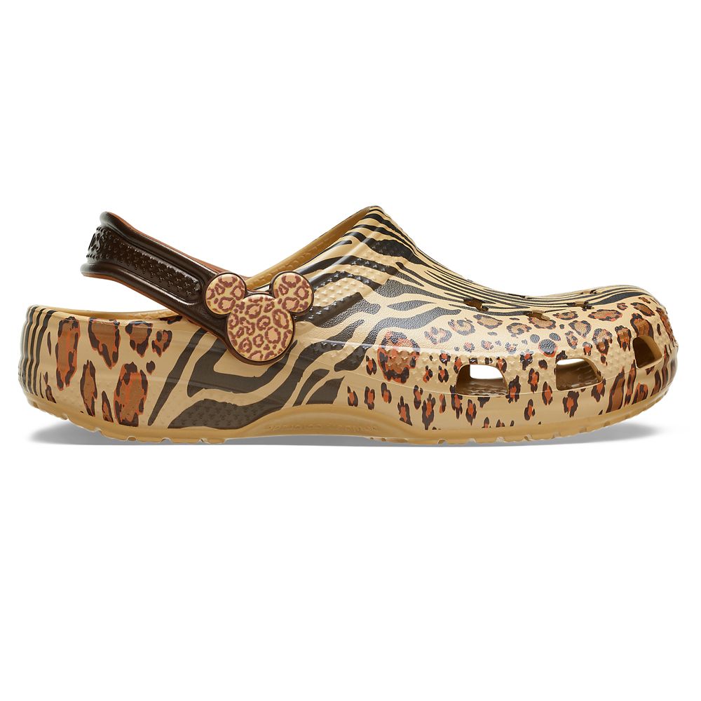 Mickey Mouse Icon Clogs for Adults by Crocs - Animal Print