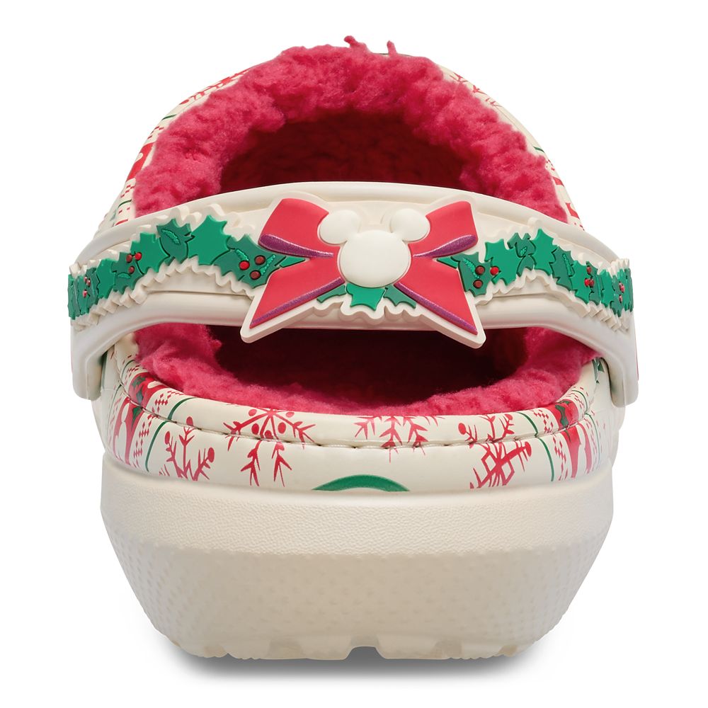 Santa Mickey Mouse Fair Isle Holiday Clogs for Adults by Crocs