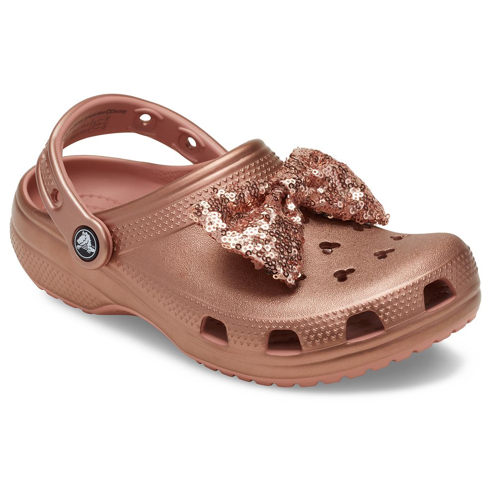 Minnie Mouse Clogs for Adults by Crocs &ndash; Rose Gold