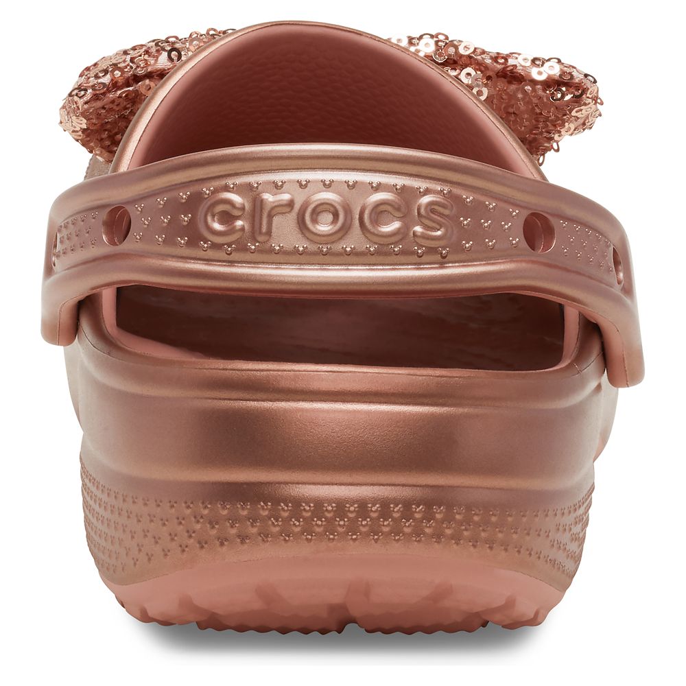 Minnie Mouse Clogs for Adults by Crocs &ndash; Rose Gold