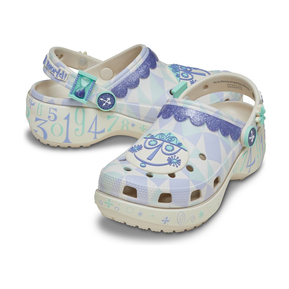 ''it's a small world'' Clogs for Adults by Crocs