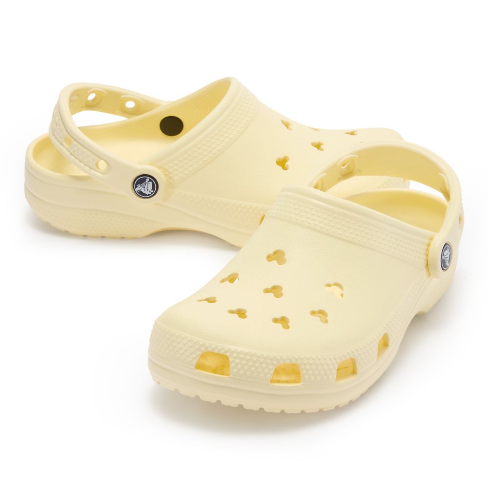 Mickey Mouse Icon Clogs for Adults by Crocs &ndash; Butter Yellow