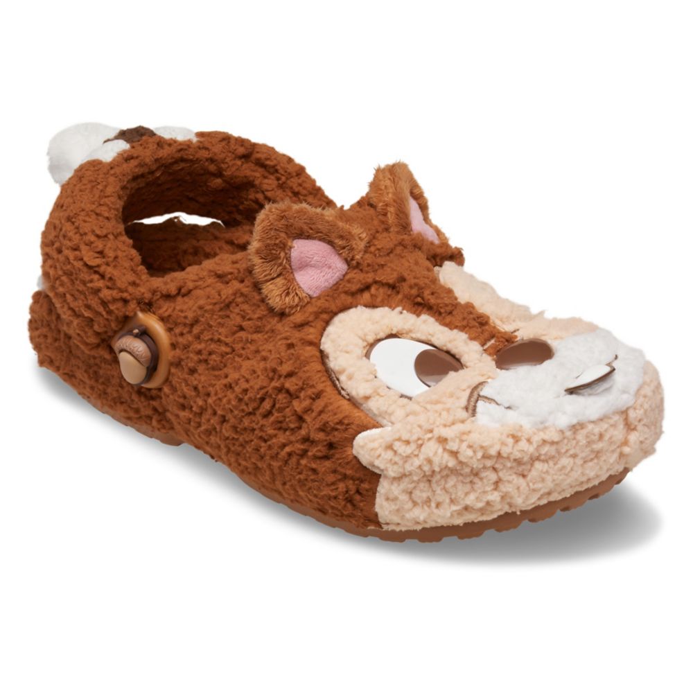 Chip 'n Dale Fuzzy Clogs for Adults by Crocs