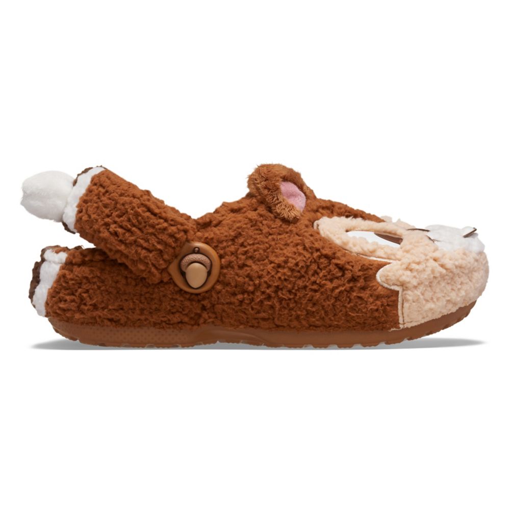 Chip 'n Dale Fuzzy Clogs for Adults by Crocs