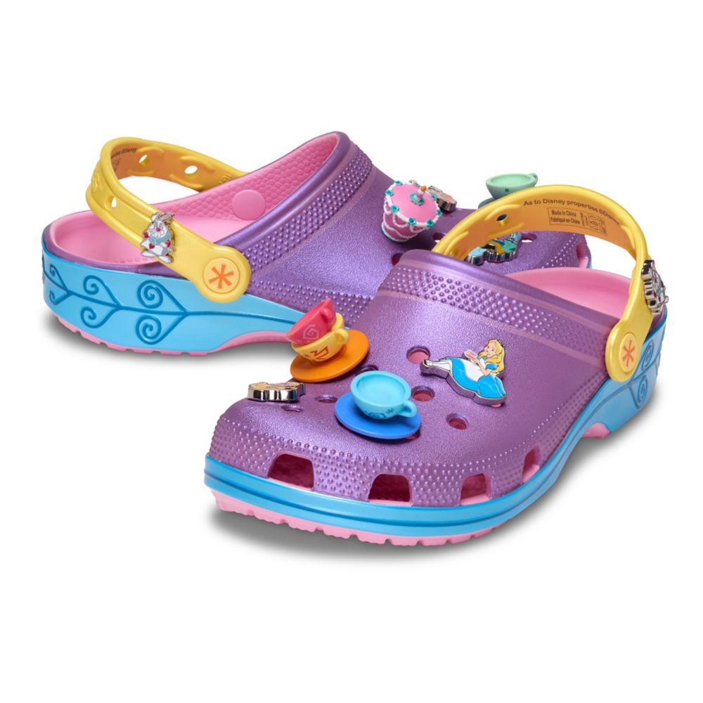 Alice in Wonderland 75th Anniversary Clogs for Adults by Crocs &ndash; D23: The Ultimate Disney Fan Event