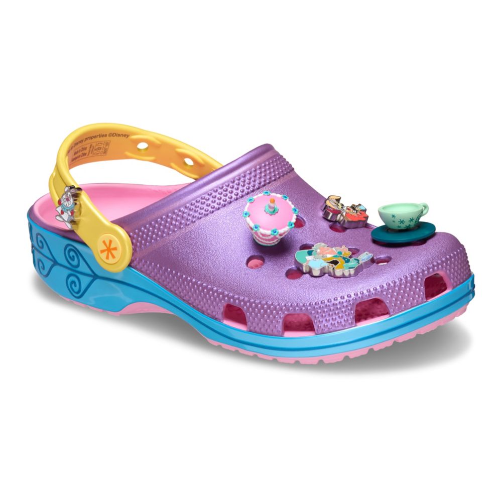 Alice in Wonderland 75th Anniversary Clogs for Adults by Crocs &ndash; D23: The Ultimate Disney Fan Event