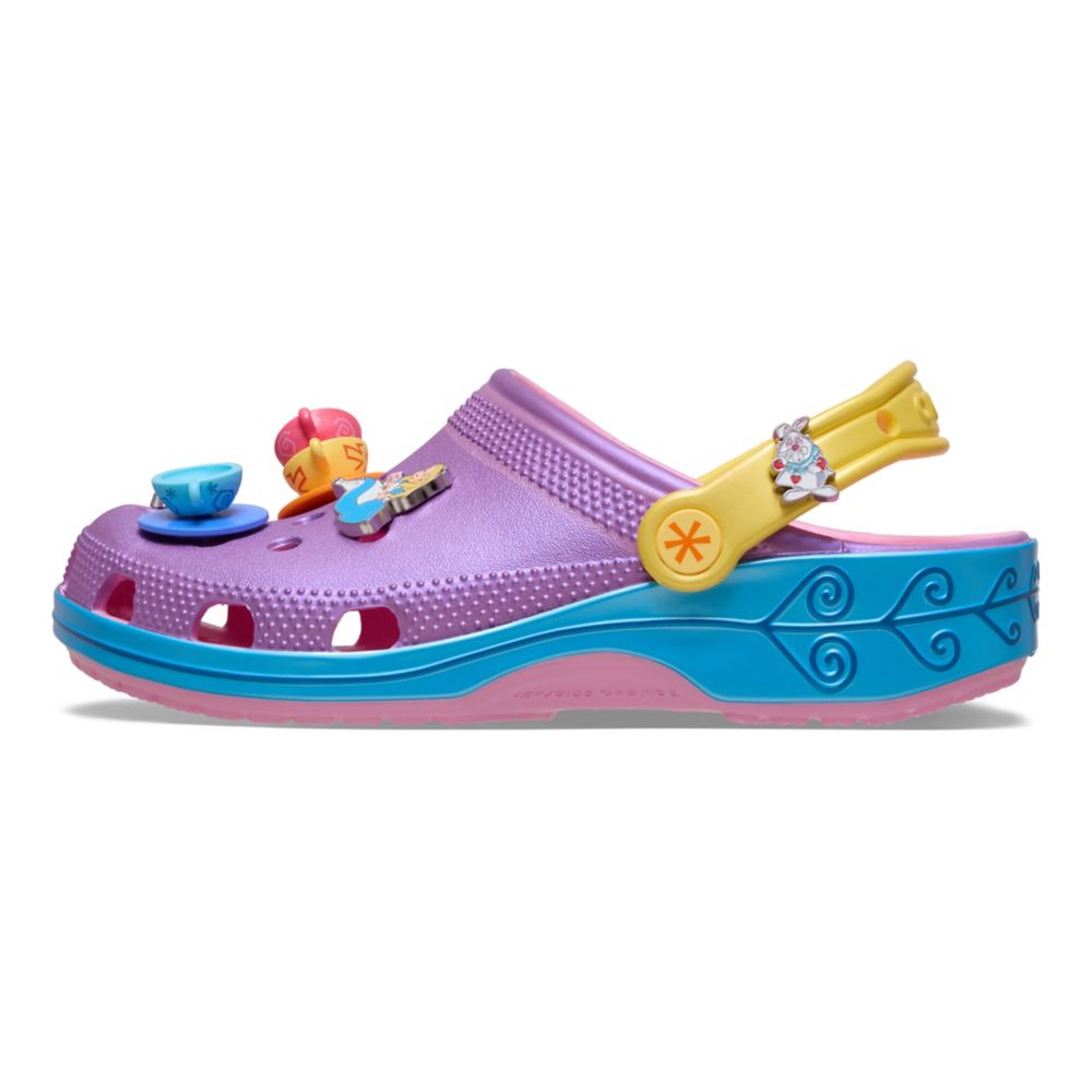Alice in Wonderland 75th Anniversary Clogs for Adults by Crocs &ndash; D23: The Ultimate Disney Fan Event