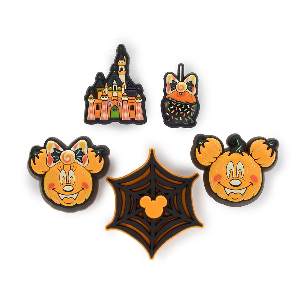 Mickey and Minnie Mouse Halloween Light-Up Jibbitz Set by Crocs