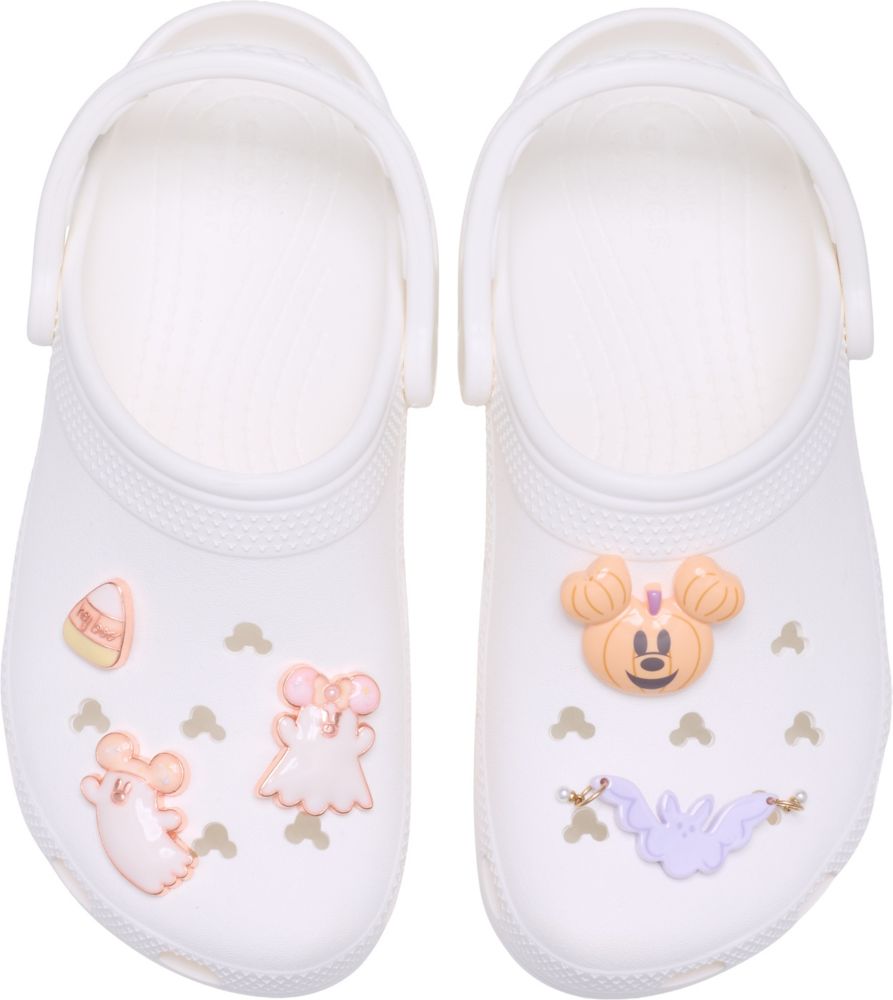 Mickey and Minnie Mouse Cutie Ghost Halloween Jibbitz Set by Crocs