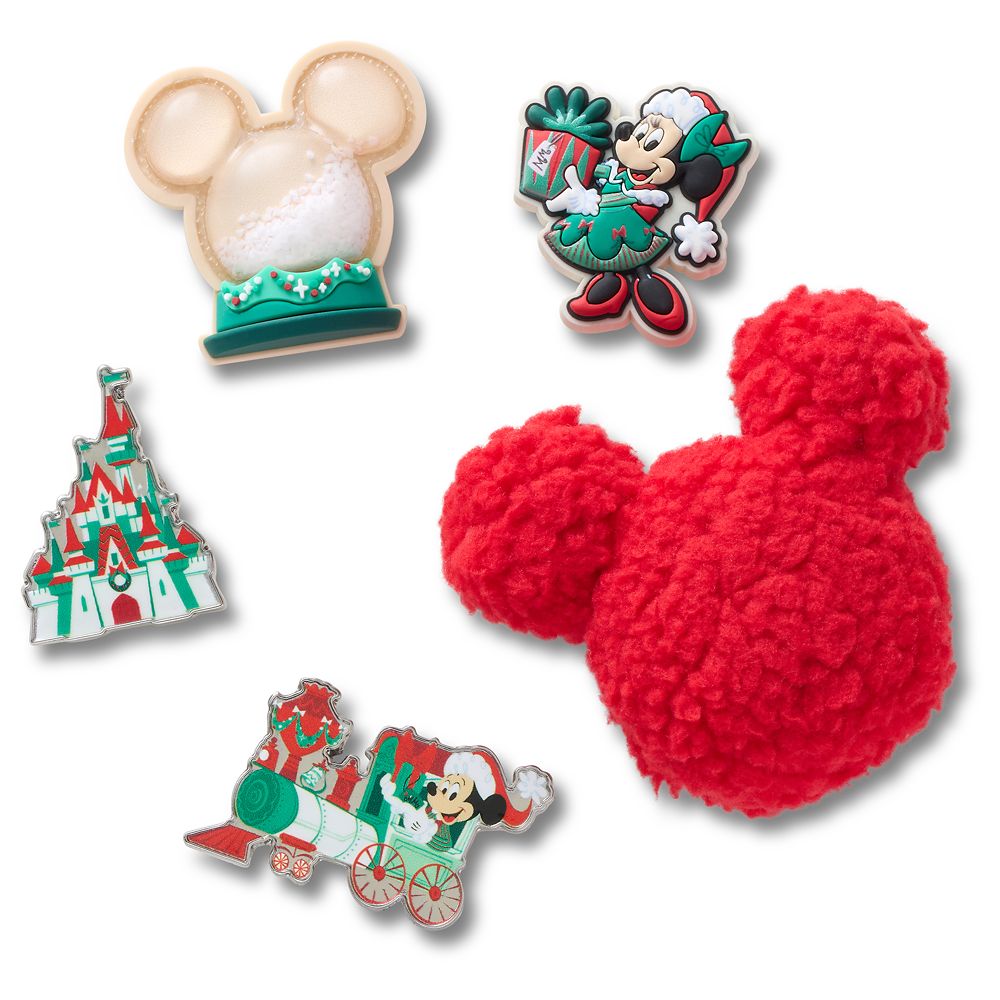 Mickey and Minnie Mouse Holiday Jibbitz Set by Crocs