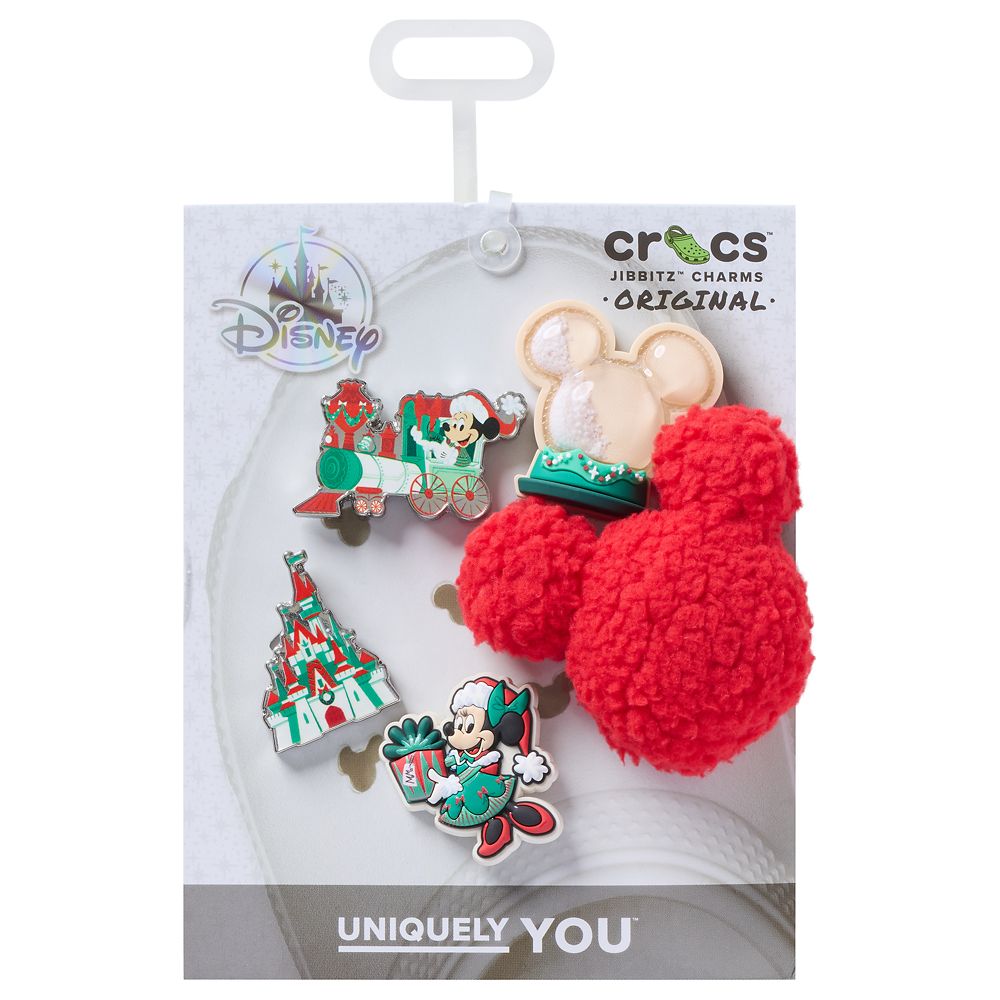 Mickey and Minnie Mouse Holiday Jibbitz Set by Crocs
