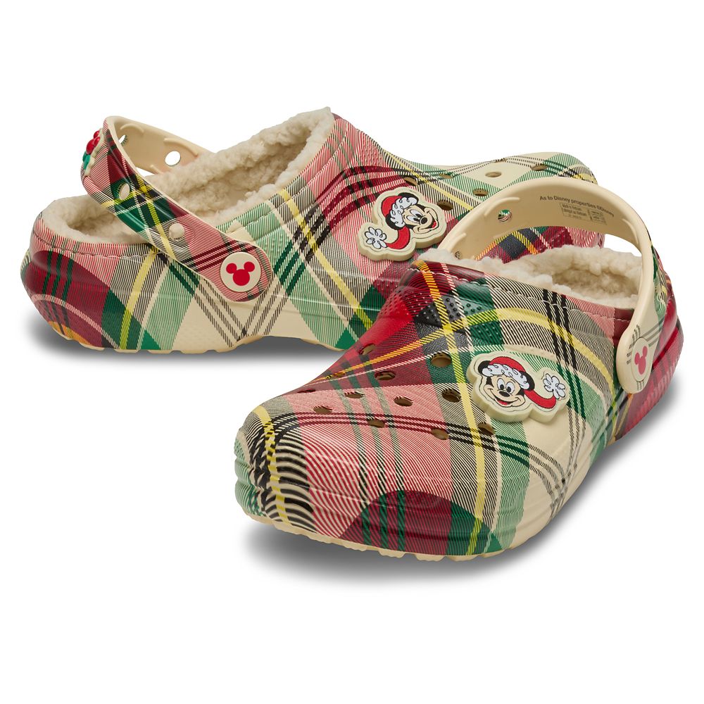 Santa Mickey Mouse Holiday Clogs for Adults by Crocs
