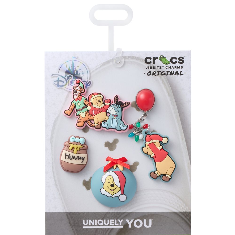 Winnie the Pooh and Pals Holiday Jibbitz Set by Crocs