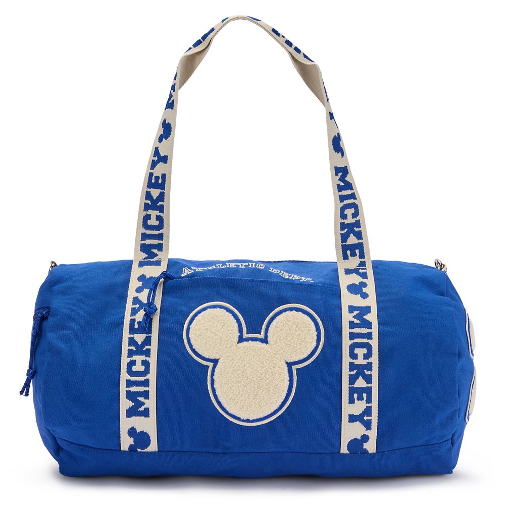 Mickey Mouse Icon Collegiate Duffle Bag Exclusive Official shopDisney