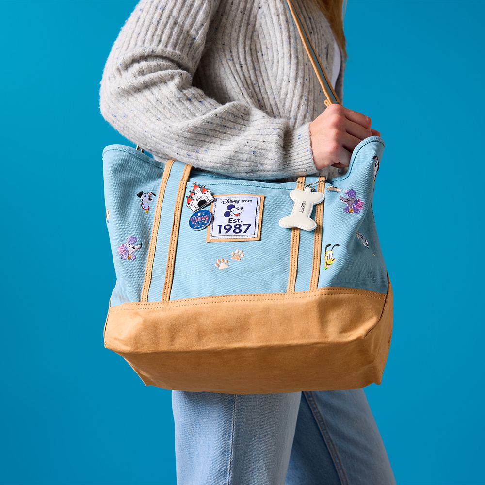Disney Dogs Disney Store Est. 1987 Canvas Tote &ndash; Large &ndash; Personalized &ndash; Exclusive