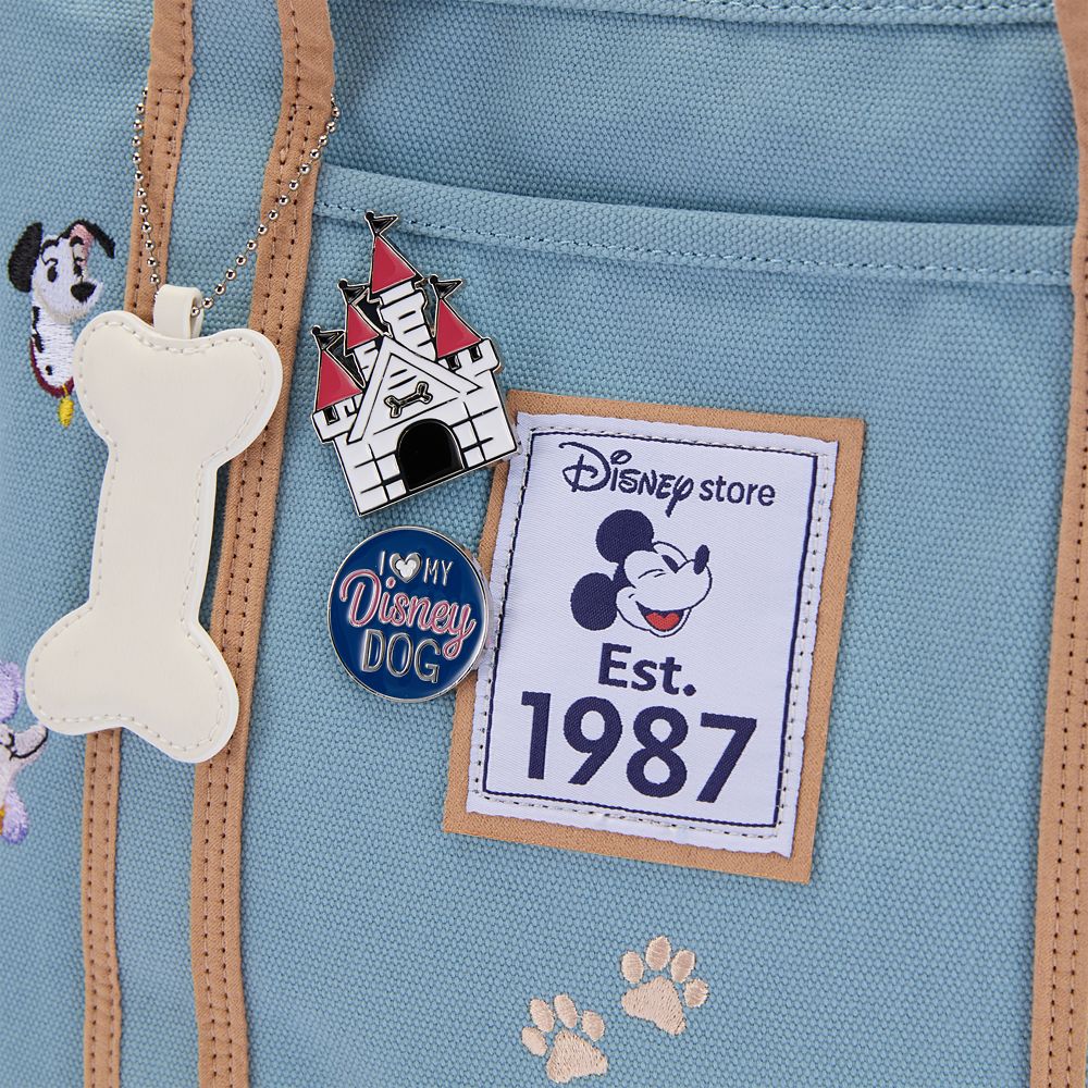Disney Dogs Disney Store Est. 1987 Canvas Tote &ndash; Large &ndash; Personalized &ndash; Exclusive