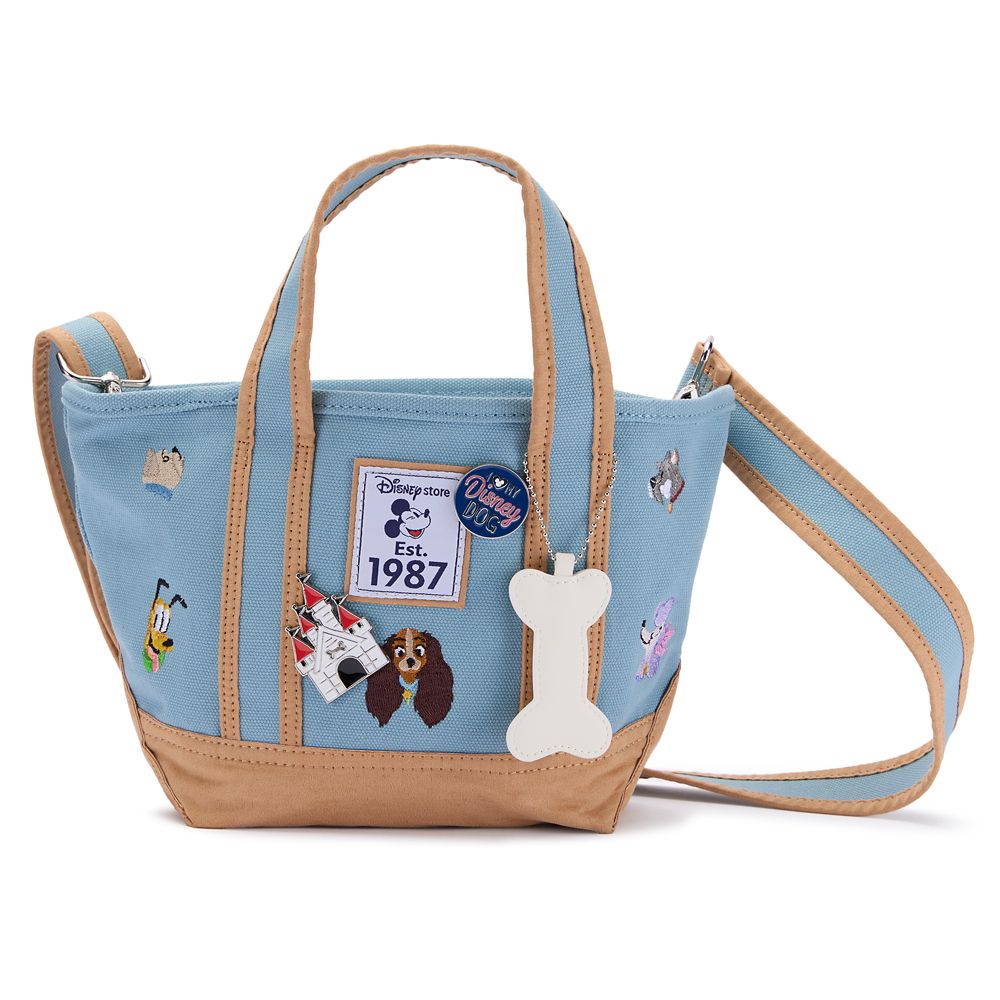 Disney Dogs Disney Store Est. 1987 Canvas Tote Mini Exclusive