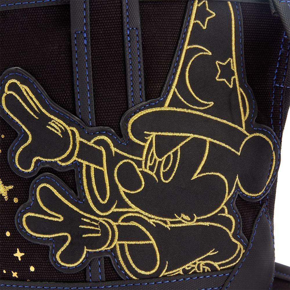 Sorcerer Mickey Mouse Disney Store Est. 1987 Canvas Tote &ndash; Mini &ndash; Fantasia &ndash; Exclusive