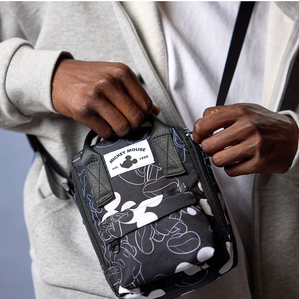 Mickey Mouse Black & White Sling Bag