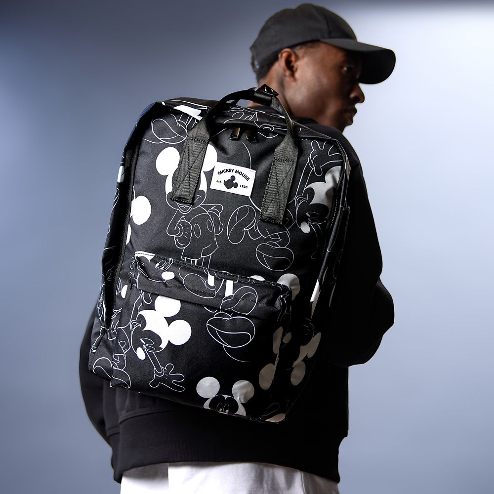 Mickey Mouse Black & White Backpack