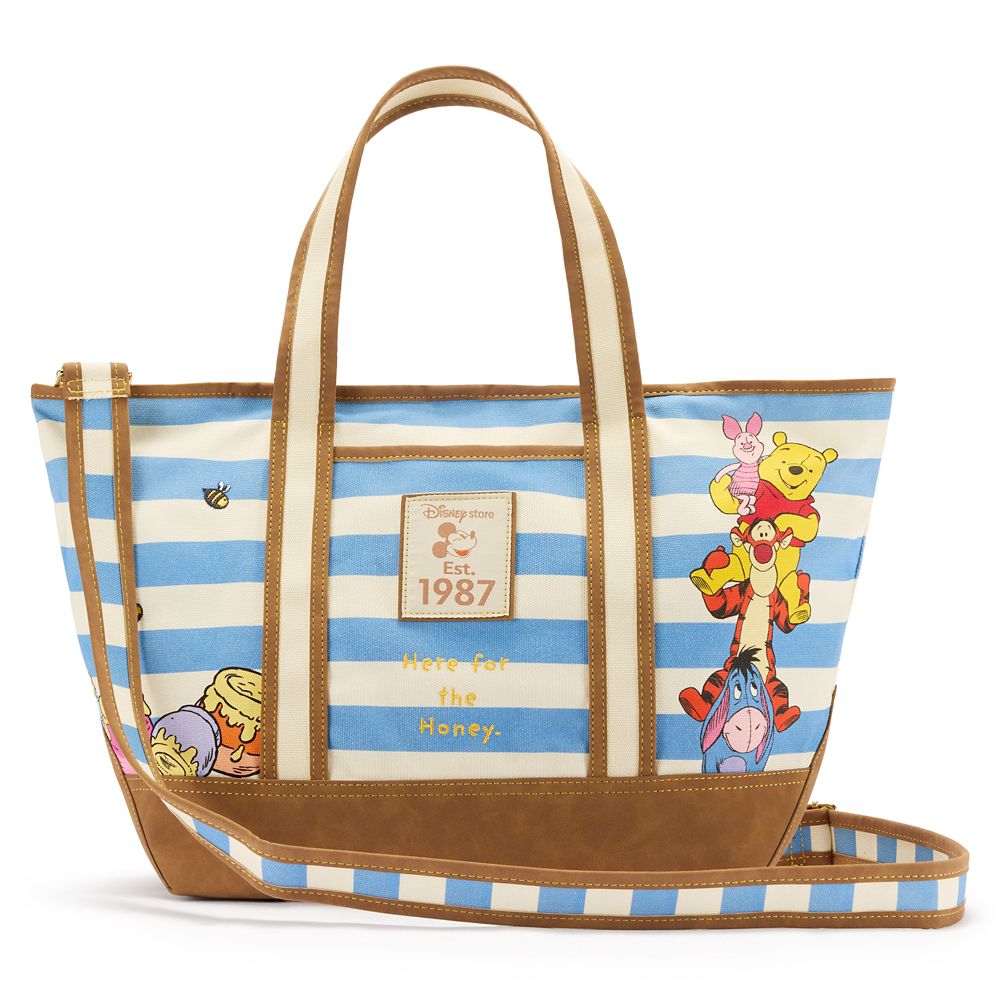 Winnie the Pooh and Pals Disney Store Est. 1987 Canvas Tote &ndash; Large &ndash; Exclusive