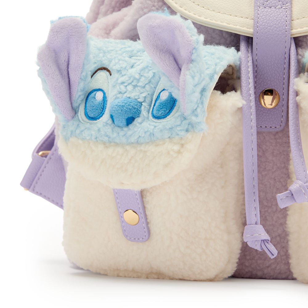Stitch and Scrump Polar Fleece Mini Backpack - Lilo & Stitch