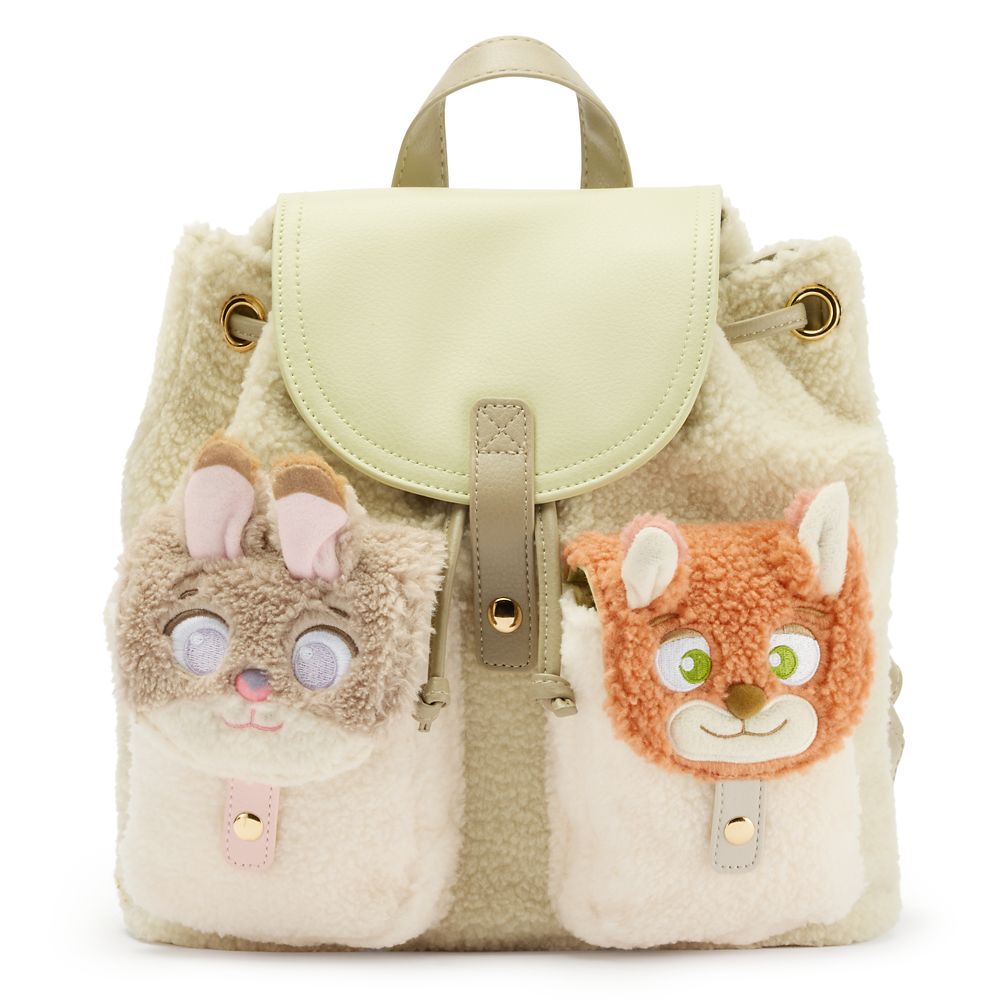 Judy Hopps and Nick Wilde Polar Fleece Mini Backpack  Zootopia Official shopDisney