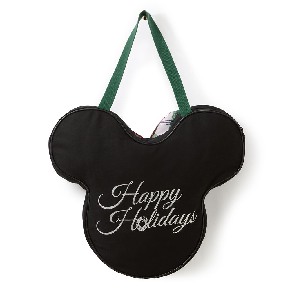 Minnie Mouse Big Face Holiday Canvas Tote