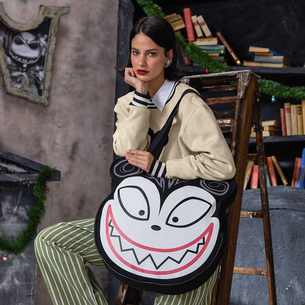 Vampire Teddy Big Face Canvas Tote &ndash; The Nightmare Before Christmas