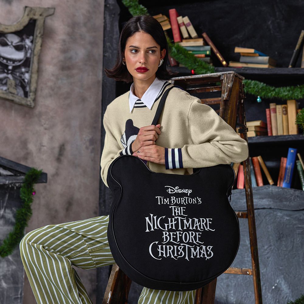 Vampire Teddy Big Face Canvas Tote &ndash; The Nightmare Before Christmas