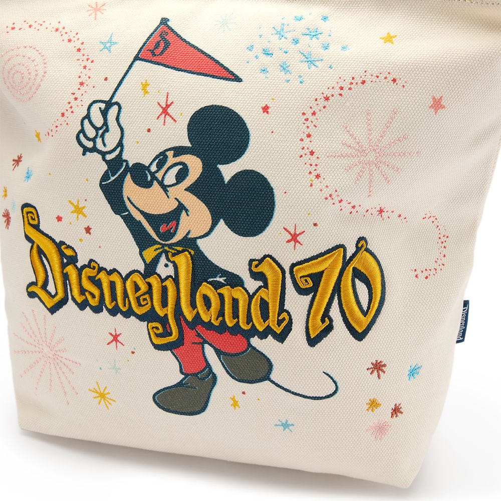 Mickey Mouse Canvas Tote - Disneyland 70th Anniversary
