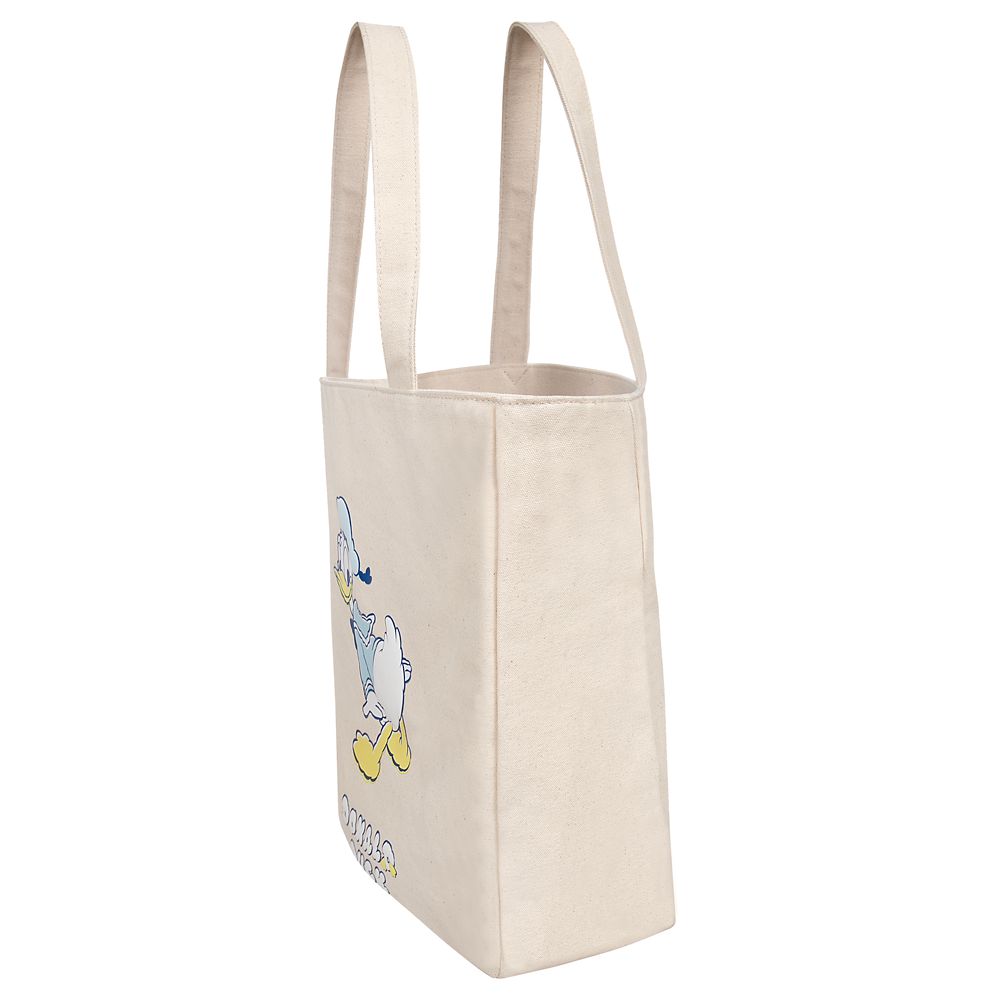 Donald Duck Canvas Tote Bag - Disney Store Japan