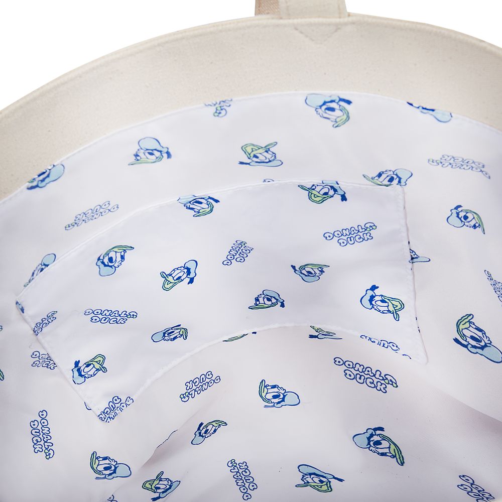 Donald Duck Canvas Tote Bag - Disney Store Japan