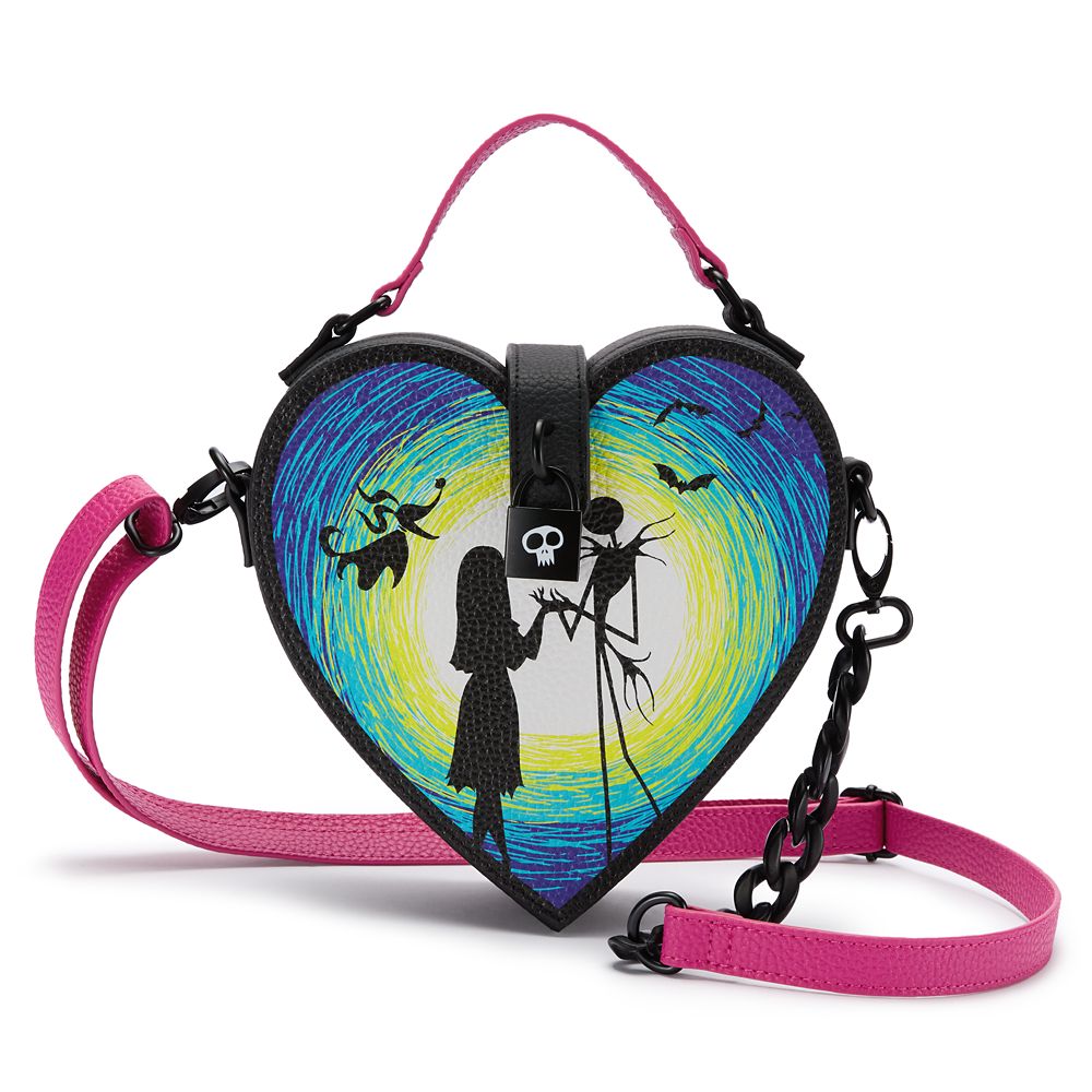 The Nightmare Before Christmas Heart Crossbody Bag