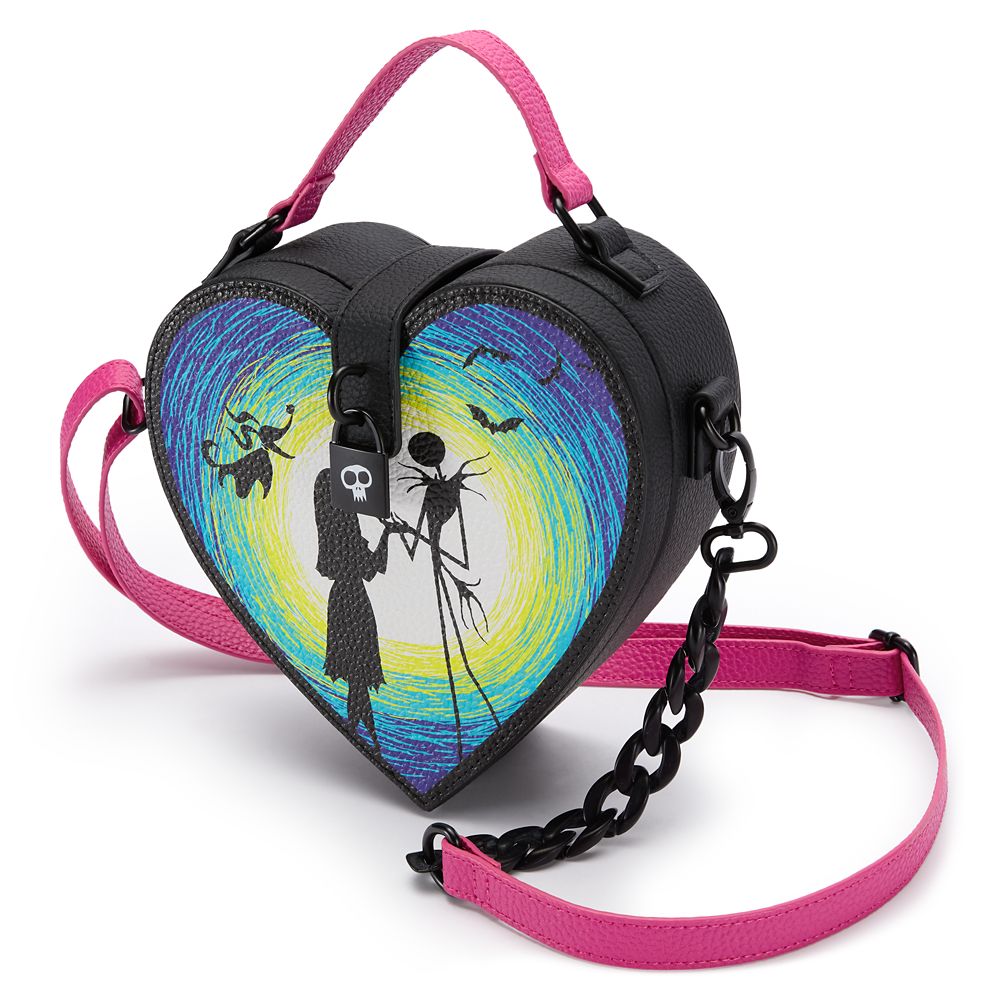 The Nightmare Before Christmas Heart Crossbody Bag