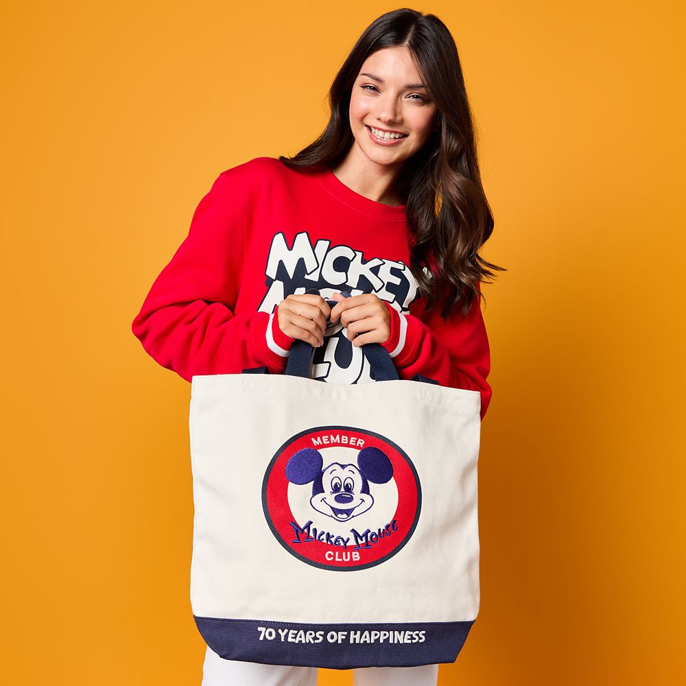 The Mickey Mouse Club 70th Anniversary Canvas Tote