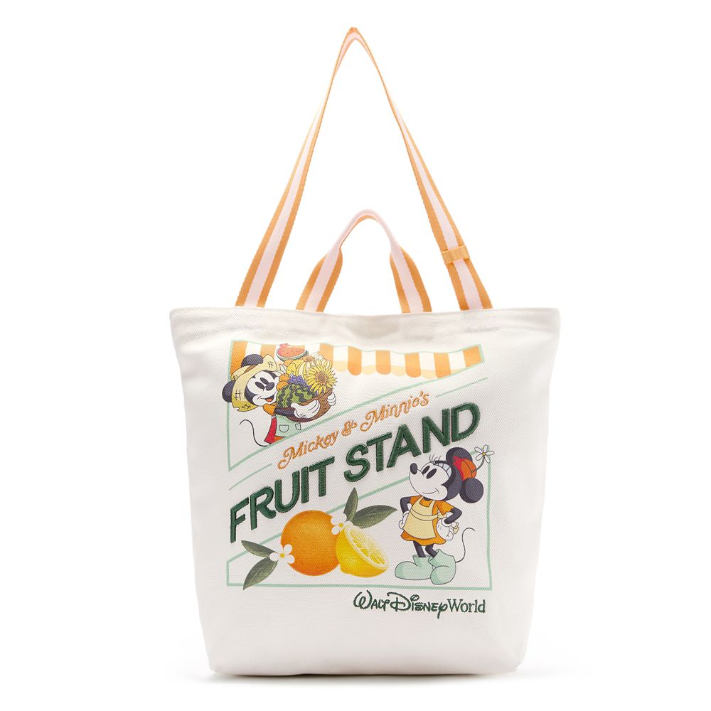 Mickey and Minnie Mouse Fruit Stand Tote &ndash; Walt Disney World