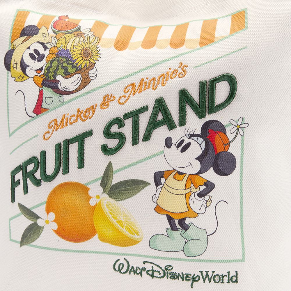 Mickey and Minnie Mouse Fruit Stand Tote &ndash; Walt Disney World