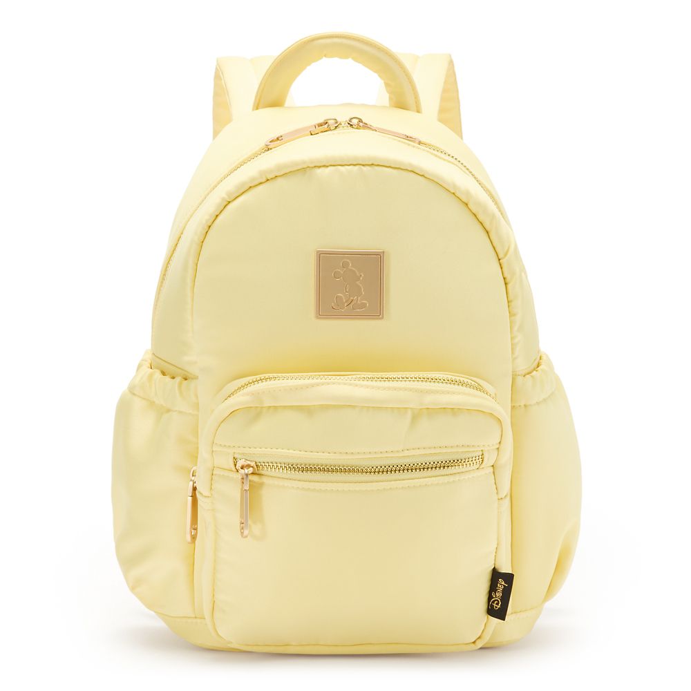 Mickey Mouse Satin Backpack &ndash; Joyful Yellow
