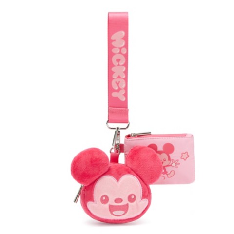 Сумки Disney Mickey Mouse Wristlet Pouch and Plush Coin Purse Set