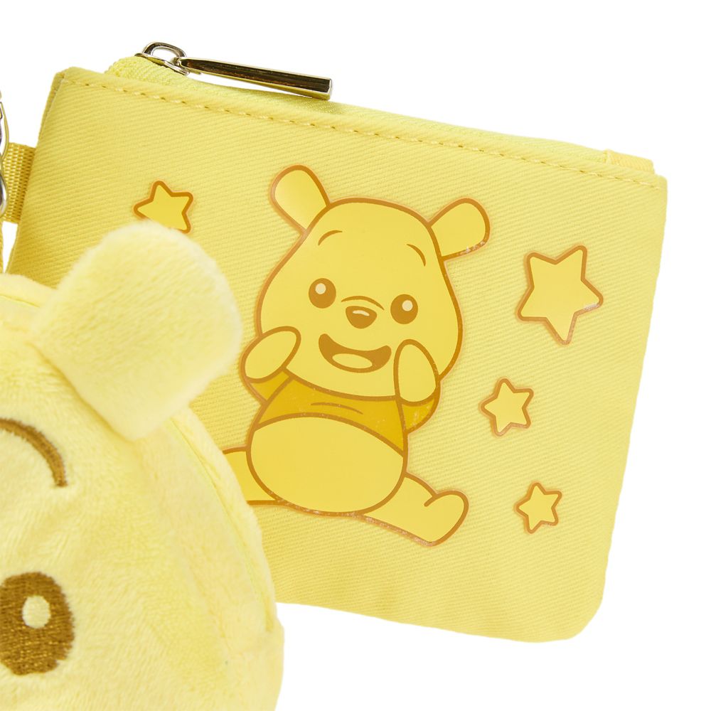 Winnie the Pooh Wristlet Pouch and Plush Coin Purse Set