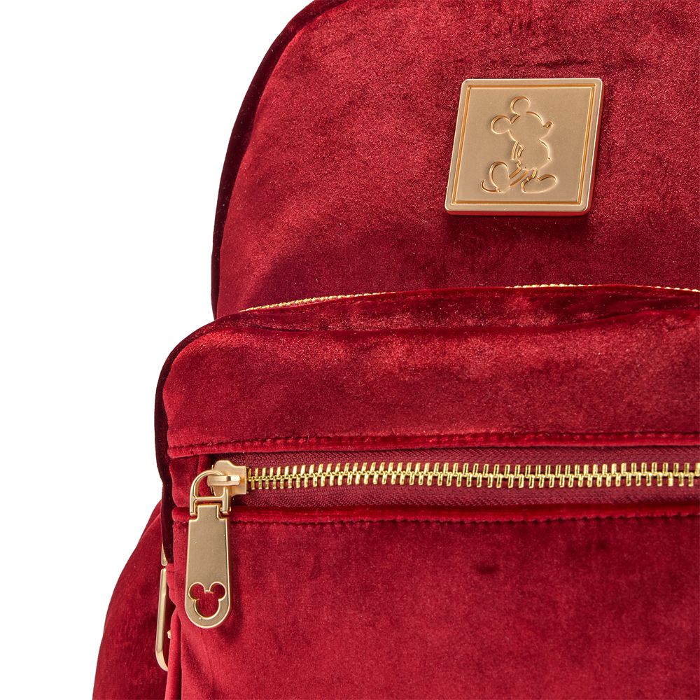 Mickey Mouse Velvet Mini Backpack