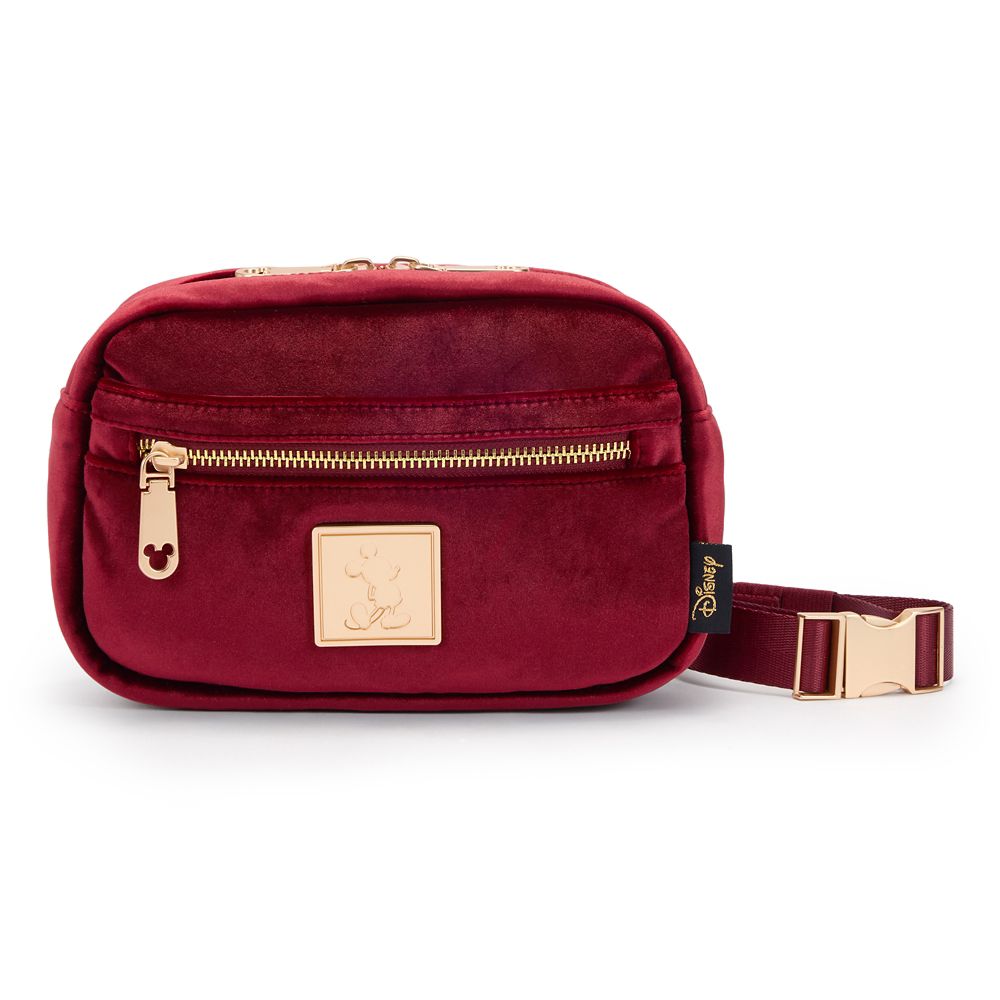 Mickey Mouse Velvet Hip Pack